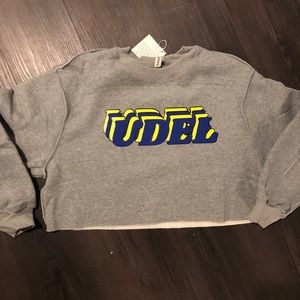 University of Delaware Cropped Crewneck